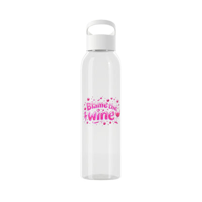 Blame the wine Water Bottle