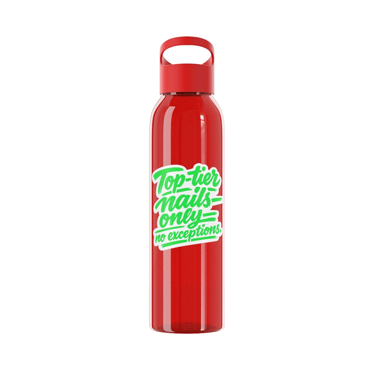 Top-tier nails only no exceptions Water Bottle