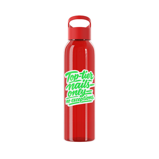 Top-tier nails only no exceptions Water Bottle