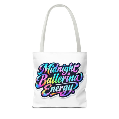 Midnight ballerina energy Tote Bag