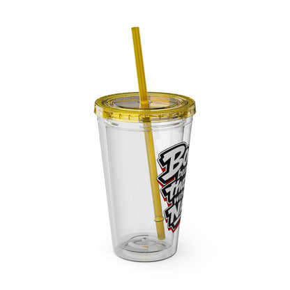 Booked because I'm that girl with the nails Clear Insulated Cup
