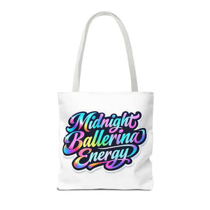 Midnight ballerina energy Tote Bag