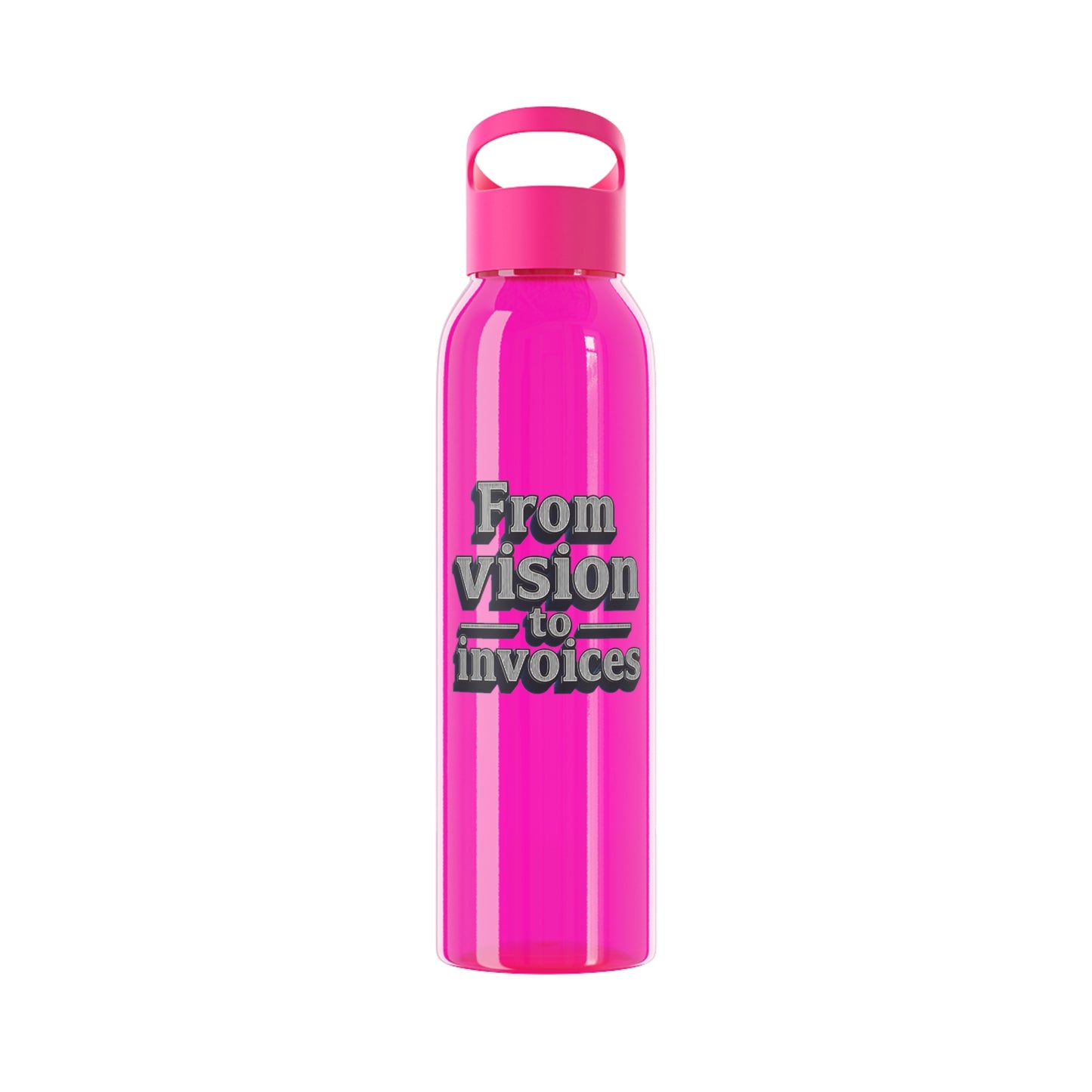 From vision to invoices Water Bottle