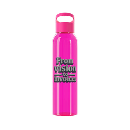 From vision to invoices Water Bottle