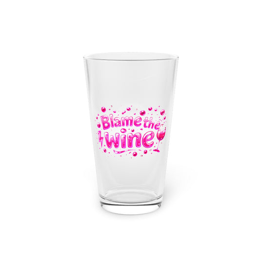 Blame the wine Beer Glass