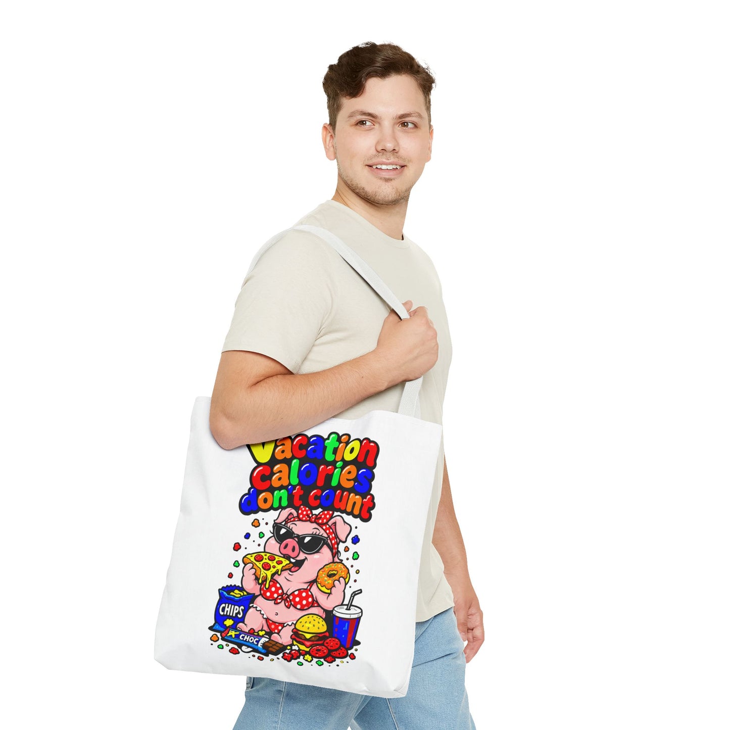 Vacation calories don't count Tote Bag