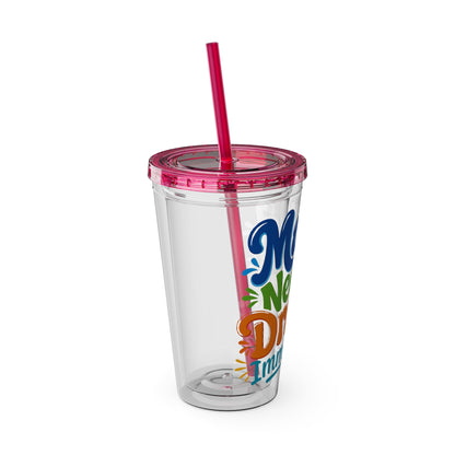 Mama needs a drank immediately Insulated Cup