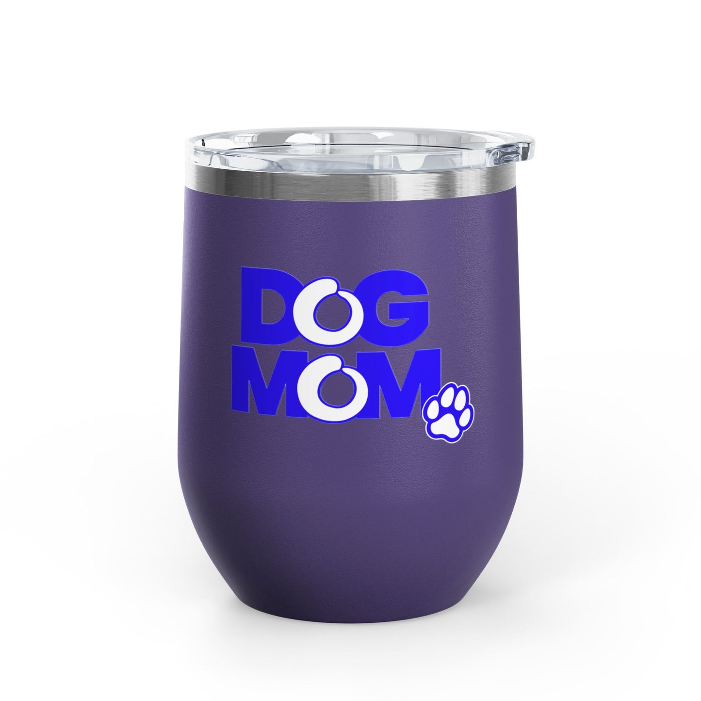 Dog mom blue Tumbler