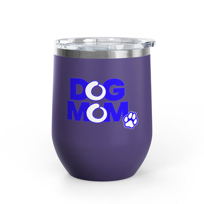 Dog mom blue Tumbler