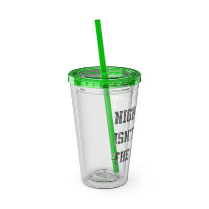 Night shift isn't for the weak Clear Insulated Cup