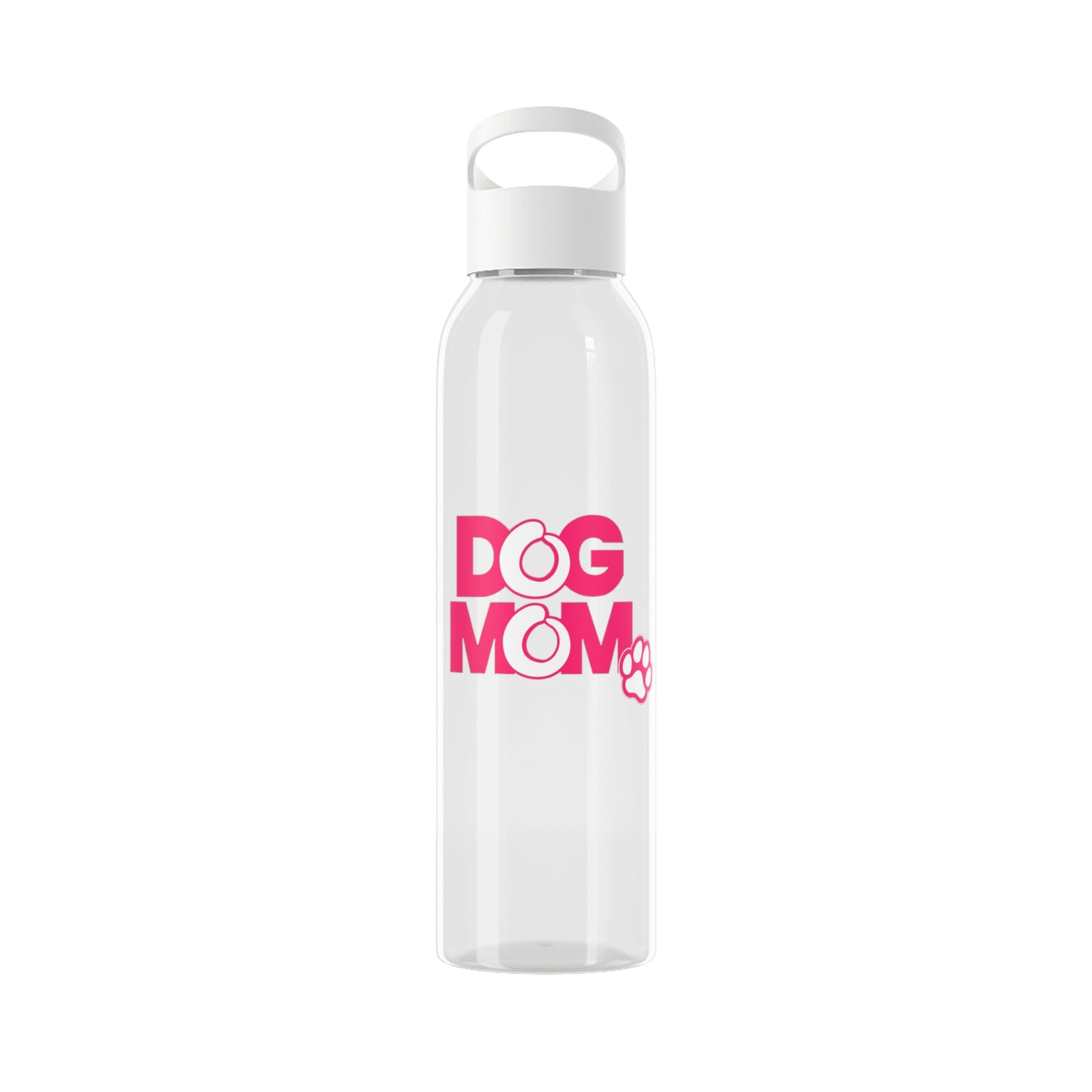 Dog mom pink Water Bottle