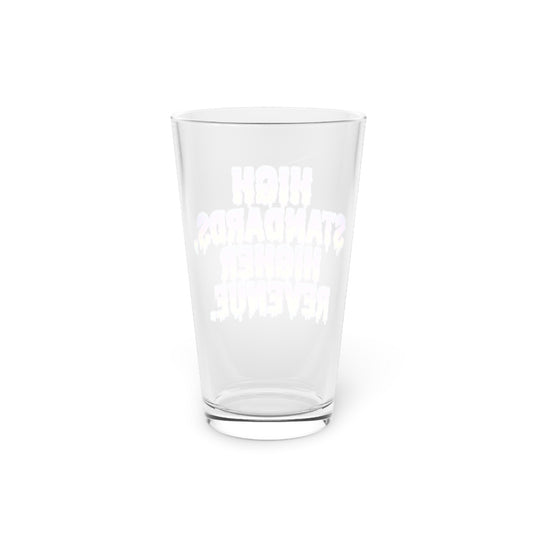 High standards, higher revenue. Beer Glass