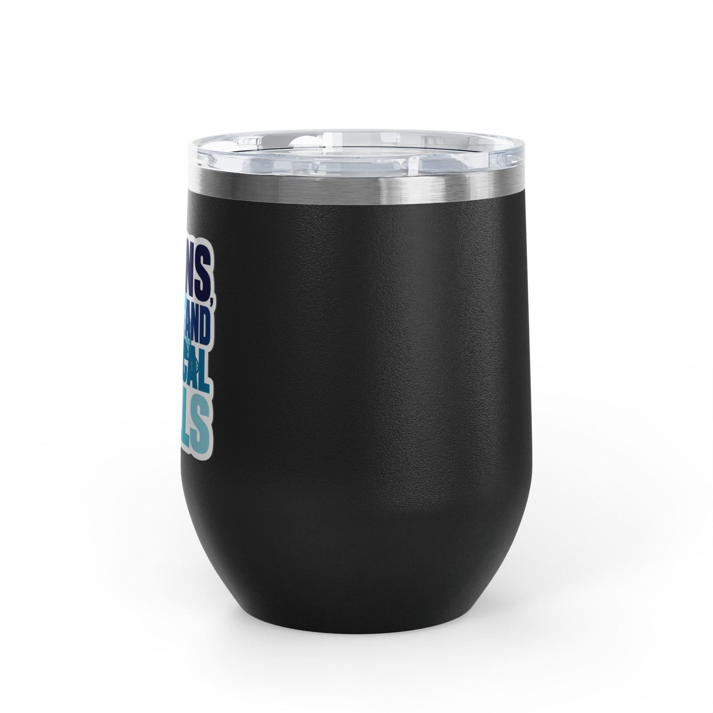 Brains, scrubs and surgical skills blue Tumbler