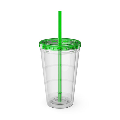SURGEON faux sticker Clear Insulated Cup