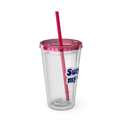 Surgery is my cardio Clear Insulated Cup