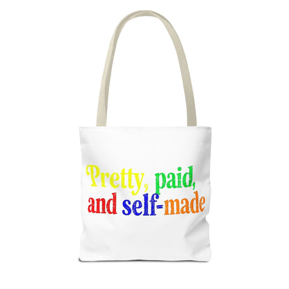 Pretty, paid, and self-made Tote Bag