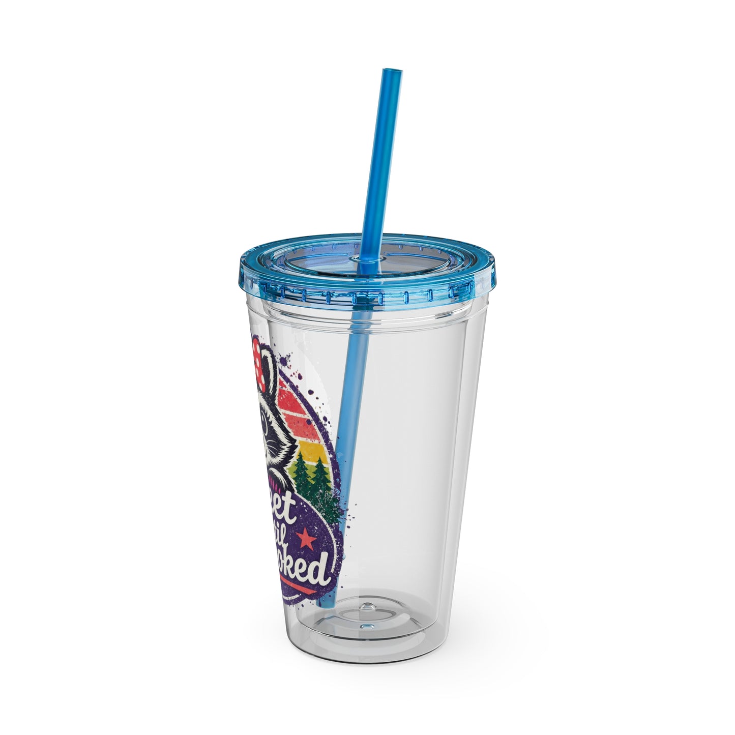 Sweet until provoked Clear Insulated Cup