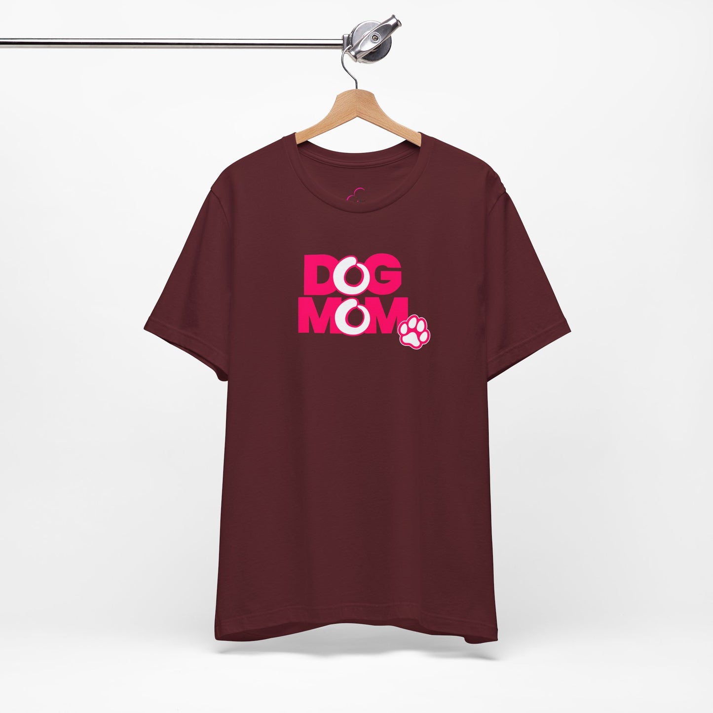Dog mom pink T-shirt