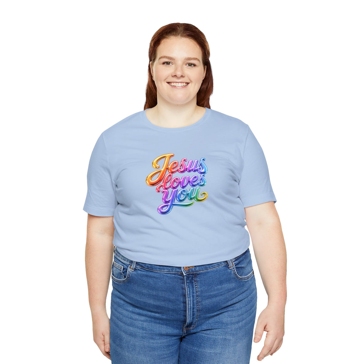 Jesus loves you T-shirt