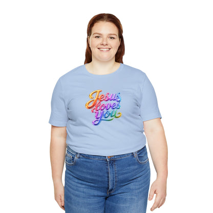 Jesus loves you T-shirt