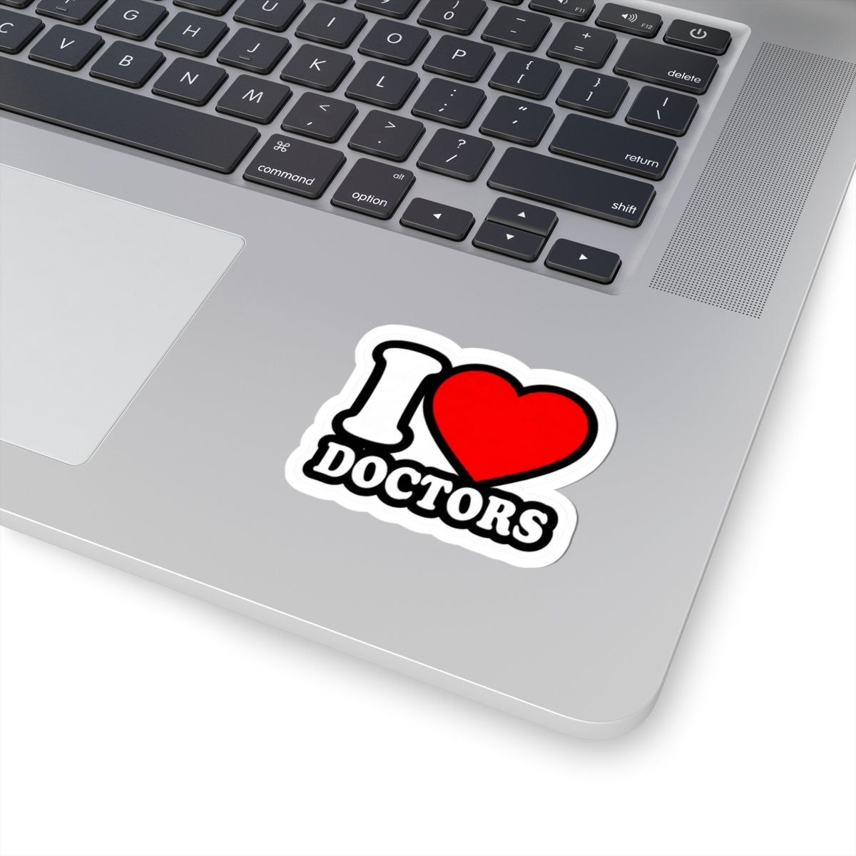 I love doctors faux Sticker