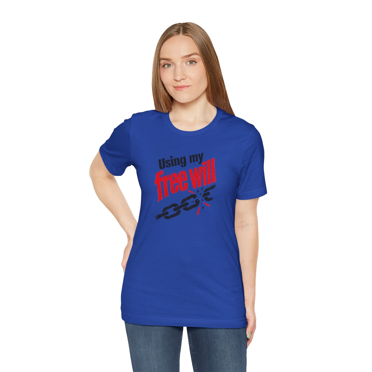 Using my free will T-shirt