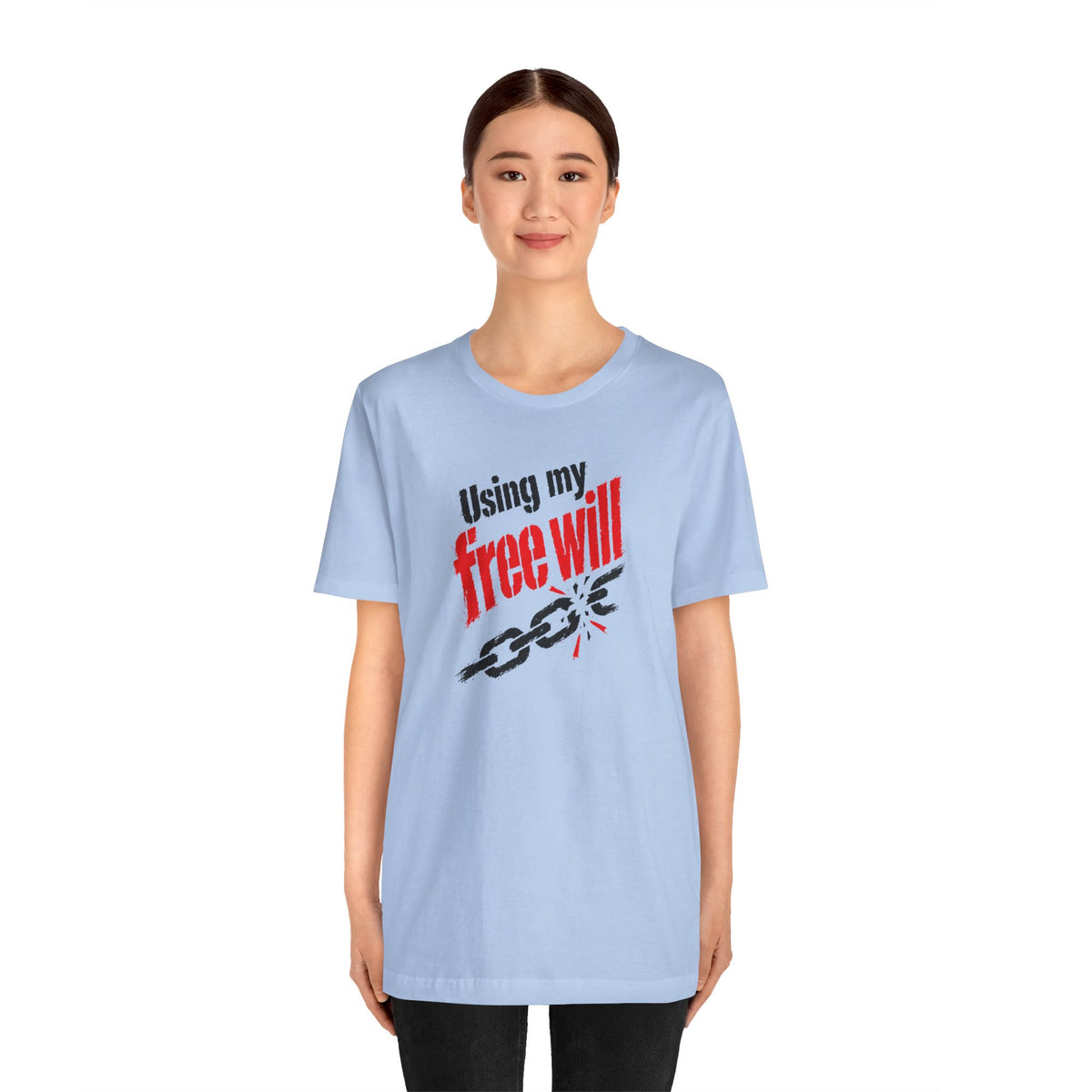 Using my free will T-shirt