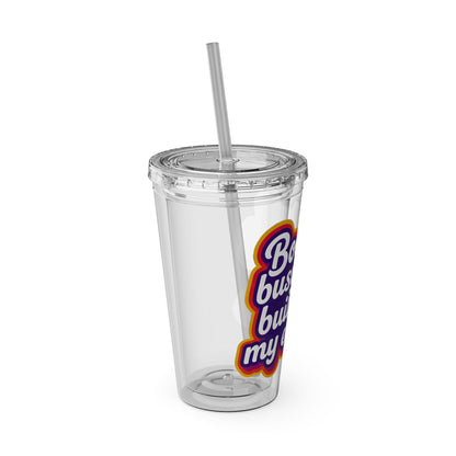 Booked, busy, and building my empire Insulated Cup