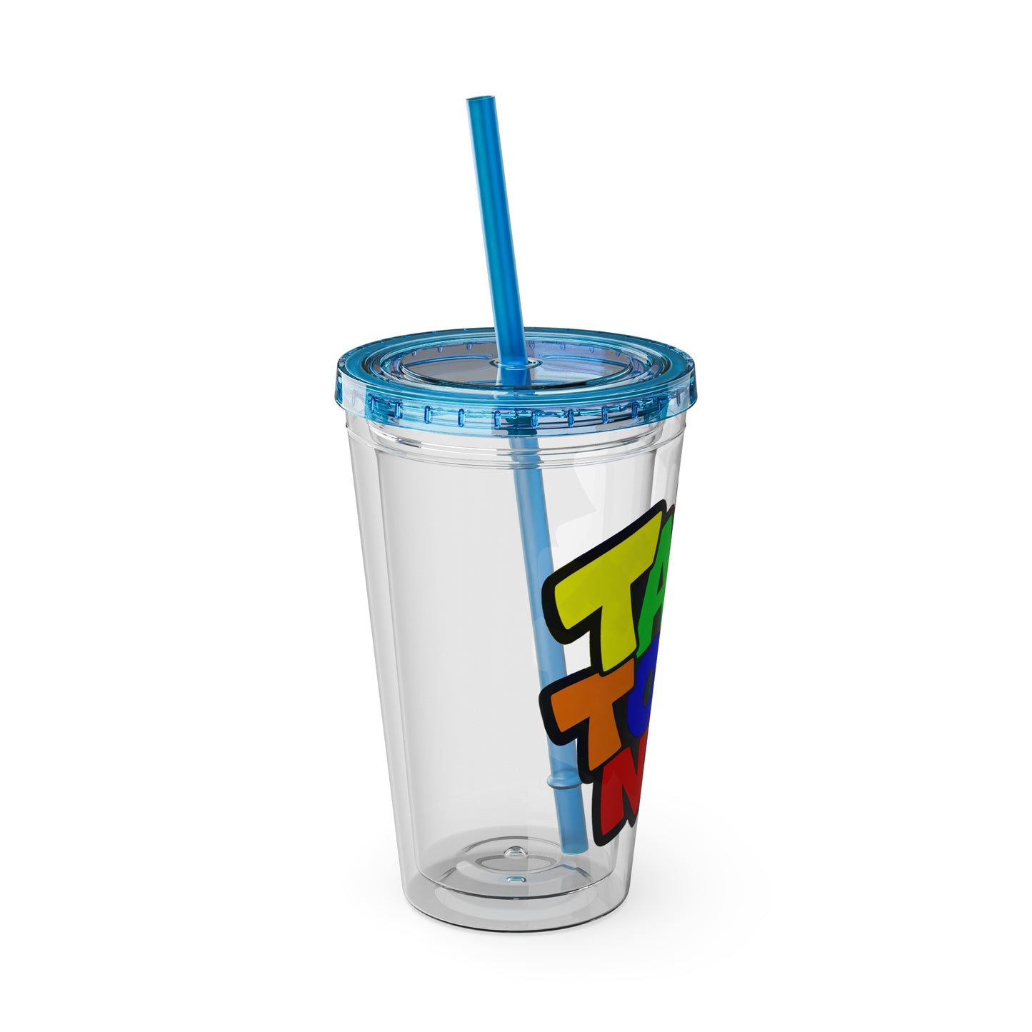 Talk to me nice Clear Insulated Cup