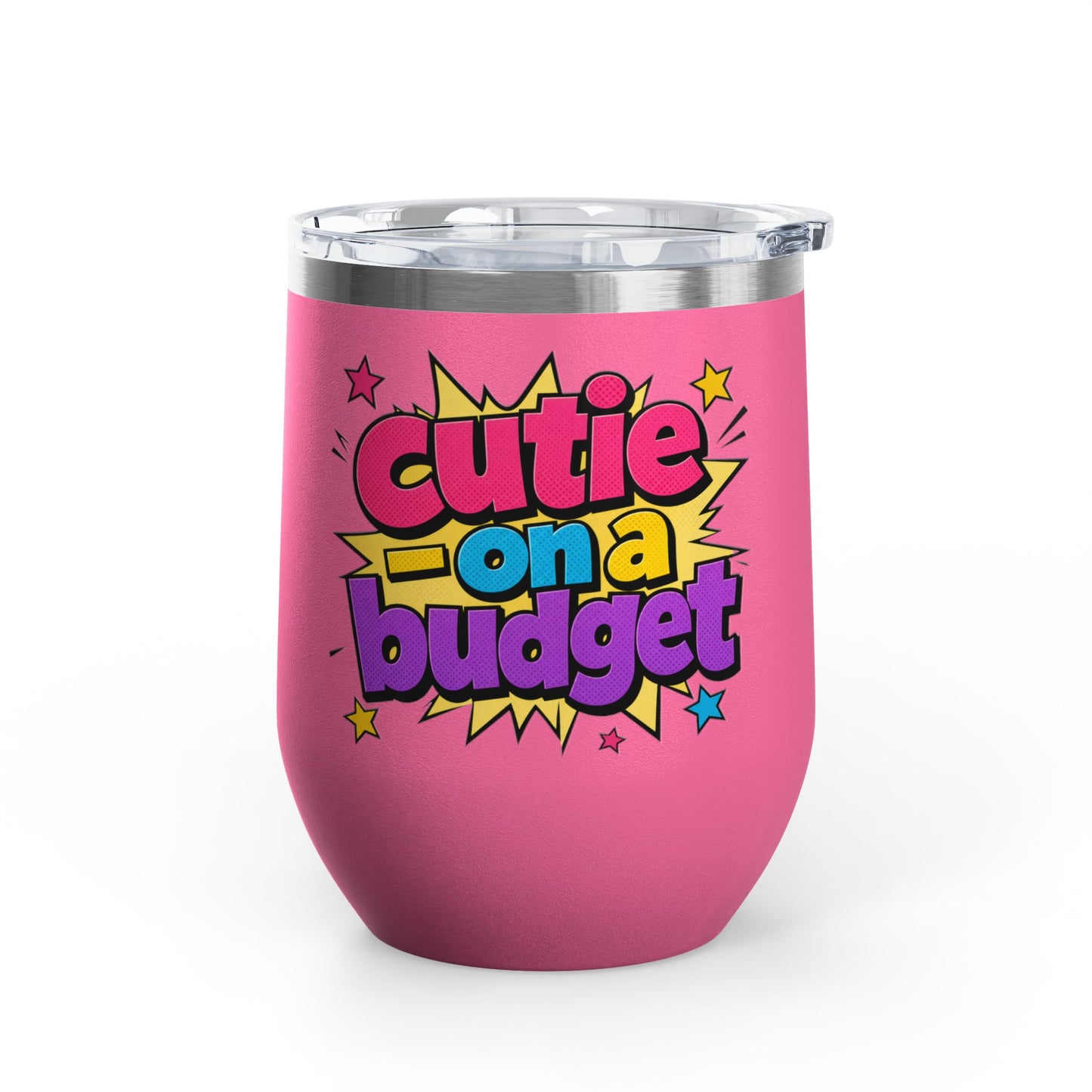 Cutie on a budget Tumbler
