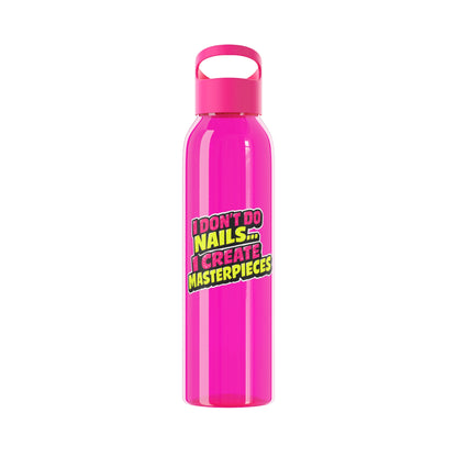 I don't do nails I create masterpieces  Water Bottle