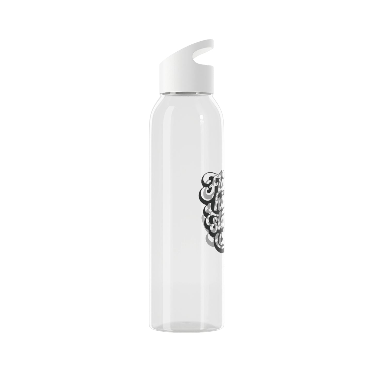 Flawless hair starts in my chair Water Bottle