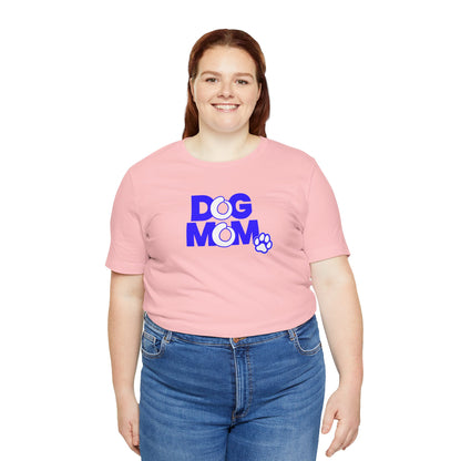Dog mom blue T-shirt