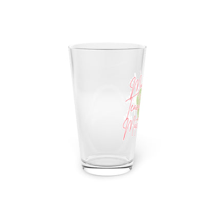 Mom Life, Teacher Life, Matcha Life Beer Glass
