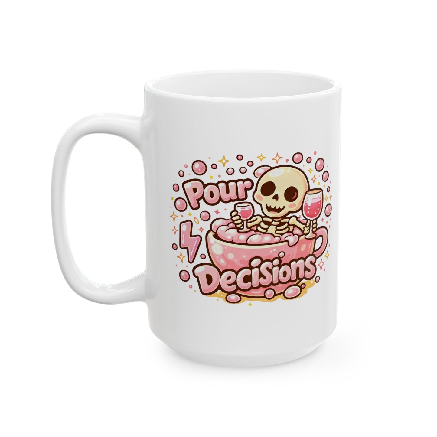 Pour decisions Mug