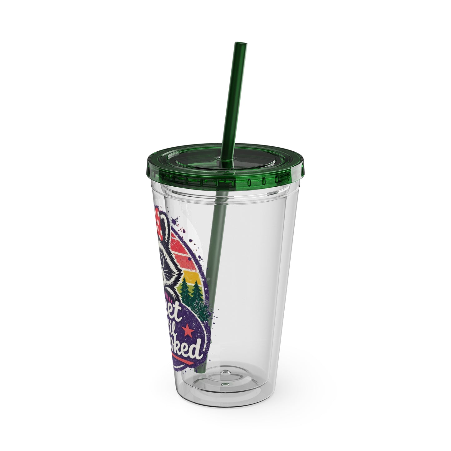 Sweet until provoked Clear Insulated Cup