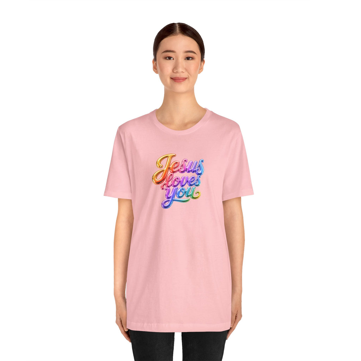 Jesus loves you T-shirt
