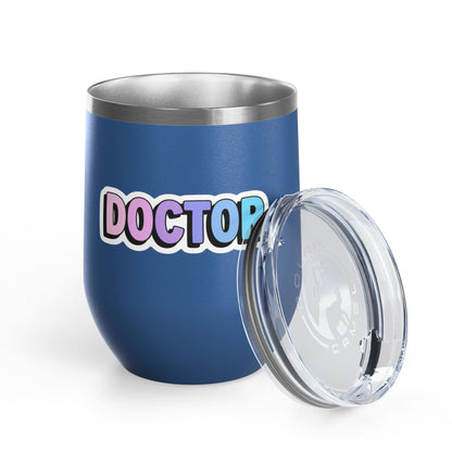 DOCTOR faux sticker Tumbler