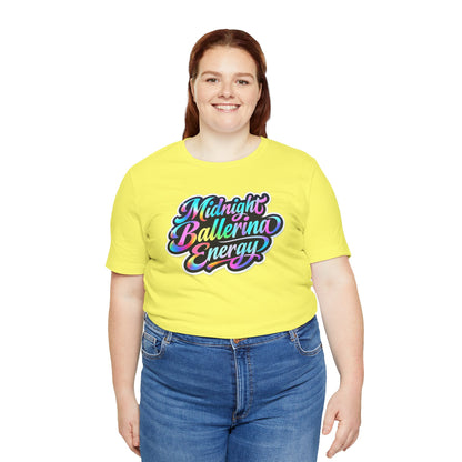 Midnight ballerina energy T-shirt