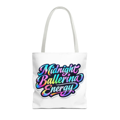 Midnight ballerina energy Tote Bag