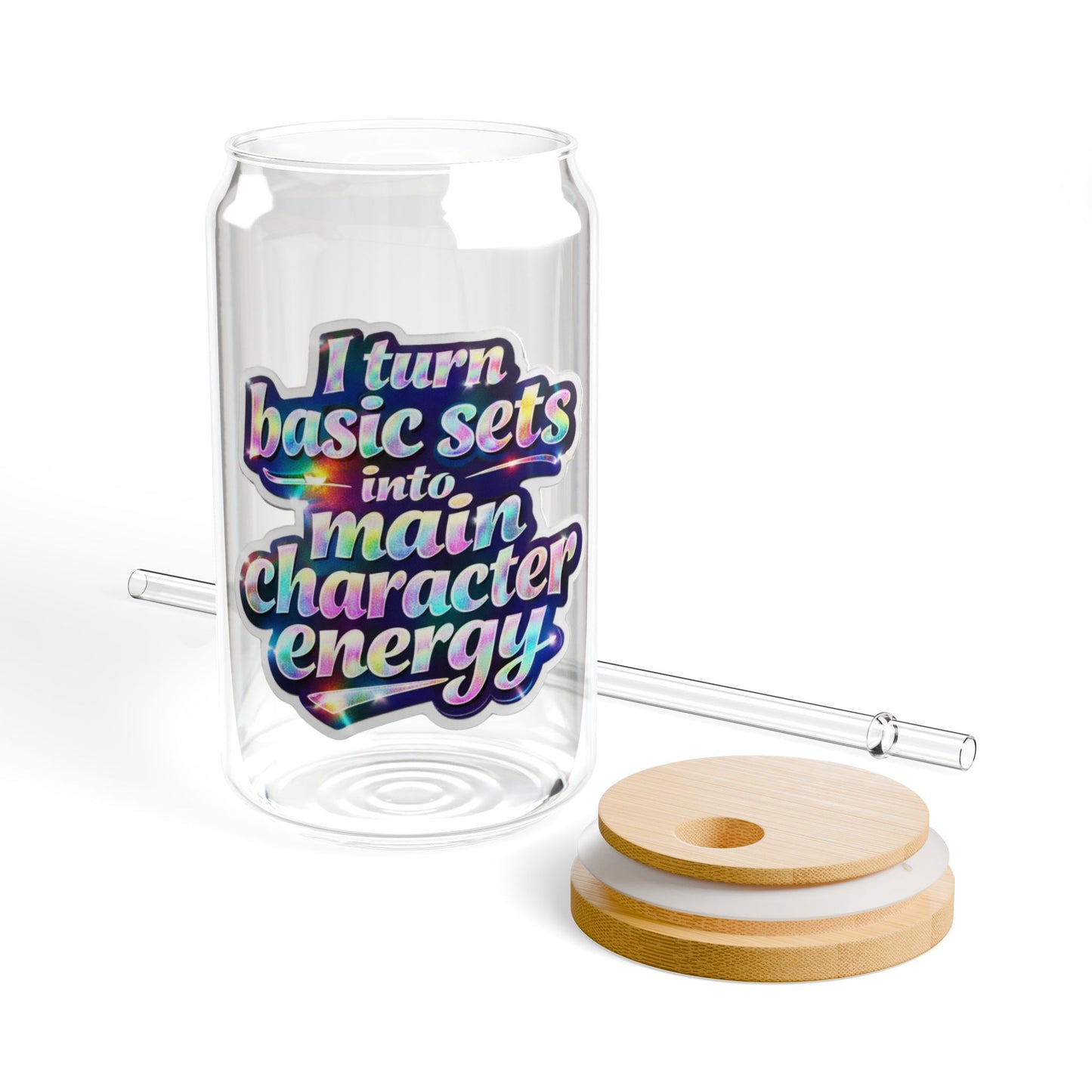 I turn basic sets into main character energy Sipper Glass