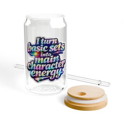 I turn basic sets into main character energy Sipper Glass