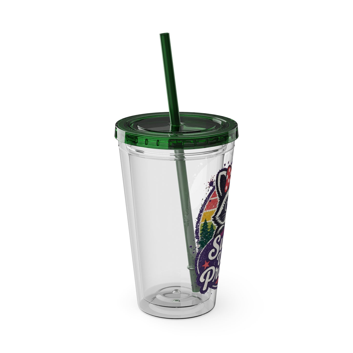 Sweet until provoked Clear Insulated Cup