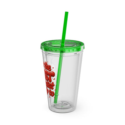 Yes, I'm the STYLIST your stylist looks up to Clear Insulated Cup