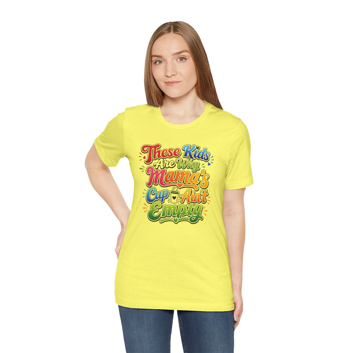 These kids are the reason mama's cup ain't empty T-shirt