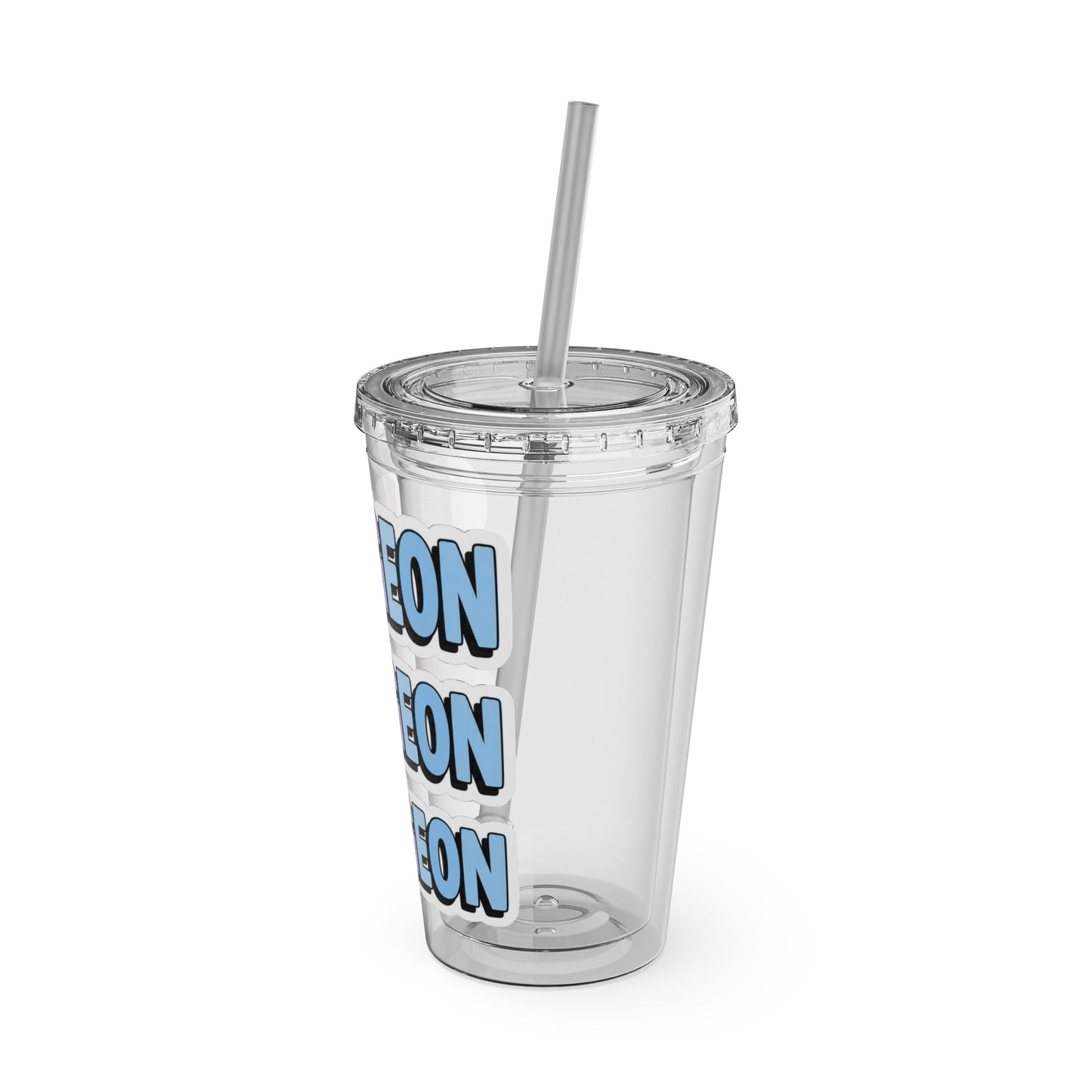 SURGEON faux sticker Clear Insulated Cup