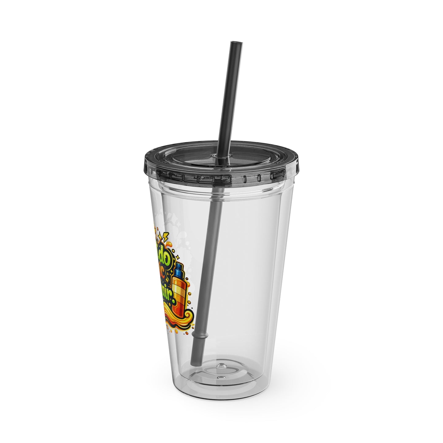 I don't do magic. Just hair Clear Insulated Cup