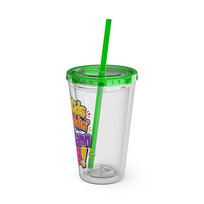 Them kids been kiddin all damn day Insulated Cup