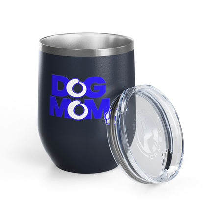 Dog mom blue Tumbler