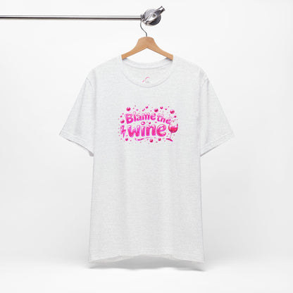 Blame the wine T-shirt